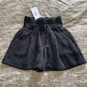 NWT! IRO Black Textured Shorts, Size 32